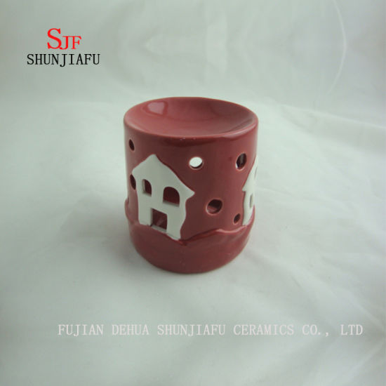 Runde Form, Weihrauchbrenner für Essence Ceramic (RED) / B.
