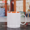 Kundenspezifische Keramikbecher-Kaffeetassen (innen bunt)