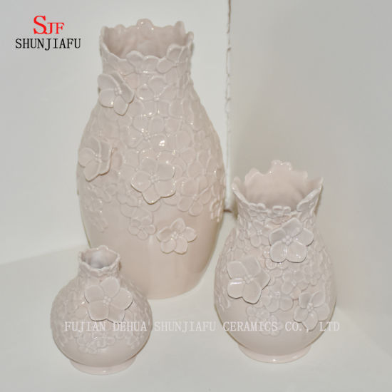 Handarbeit weiße moderne Vase Home Choice dekorative Keramikvase, Geschenke für Freundinnen, Mütter, Geburtstage und Hochzeiten