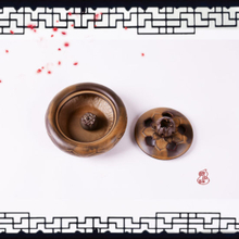 Keramik des Lotusblumenmusters Mehrfacher Weihrauchbrenner