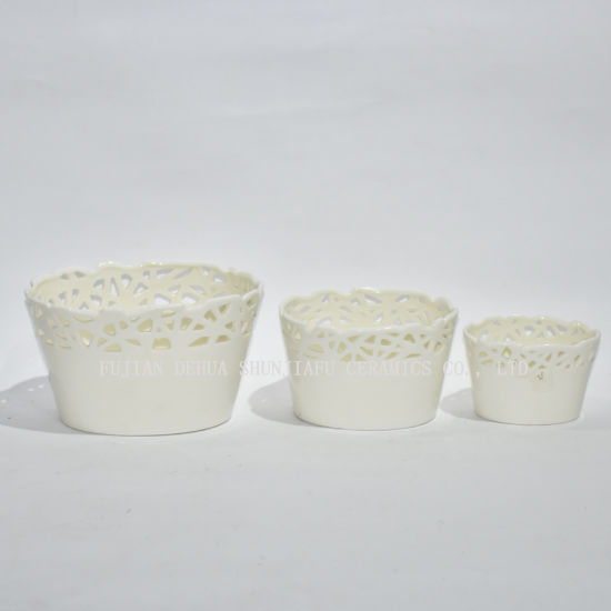 3 / Stil, Größe Mode Keramik Blumenvase Home Decoration Kleine Keramikvasen