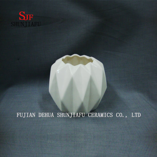 Origami Keramik Blumentopf Handgefertigt aus Keramik, Inneneinrichtung