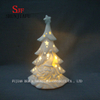 Keramischer Weihnachtsbaum - LED beleuchteter Minibaum