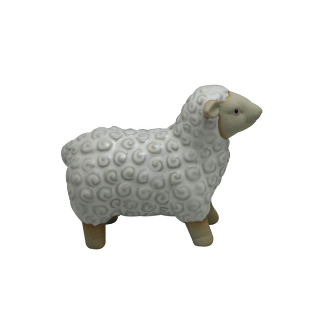 Keramik Farm Schaf Statue Tier Ornamente