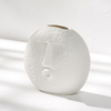 Porzellanvase ohne Glasur Wasser Desktop -Ornament Keramikvase