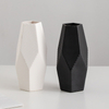 Moderne minimalistische Porzellanbodenvase - Mehrere Farben, glasiert schwarz, weiß usw. Finish für zeitgenössisches Home Office Decor