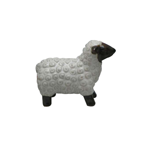 Keramik Farm Schaf Statue Tier Ornamente