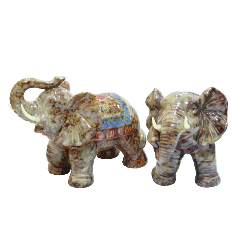 Keramik Elefant Statue Keramik Tier Ornament