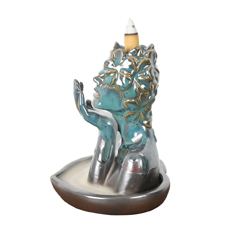 Halten Sie Ihr Gesicht mit beiden Händen Face Style Design Home Decor Cone Tischhalter