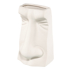 Auge, Ohr, Mund, Nasenstil Design Keramikvase Porzellan hergestellt Blumenvase