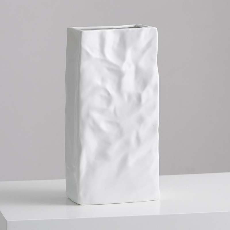 Square Design Home Dekoration Keramik Vase