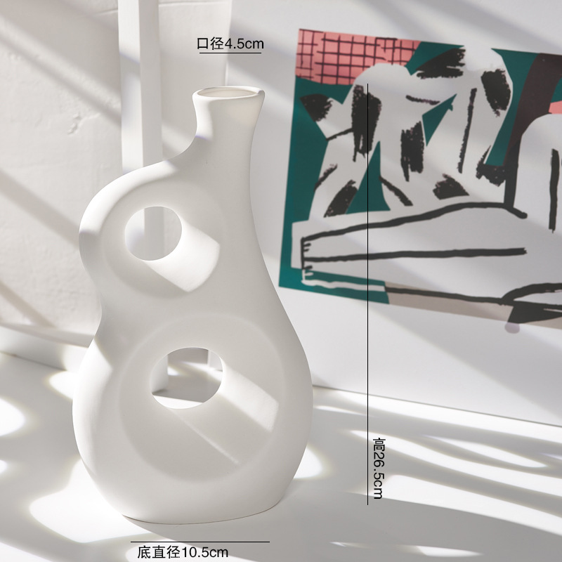 Desktop -Ornament -Porzellanvase