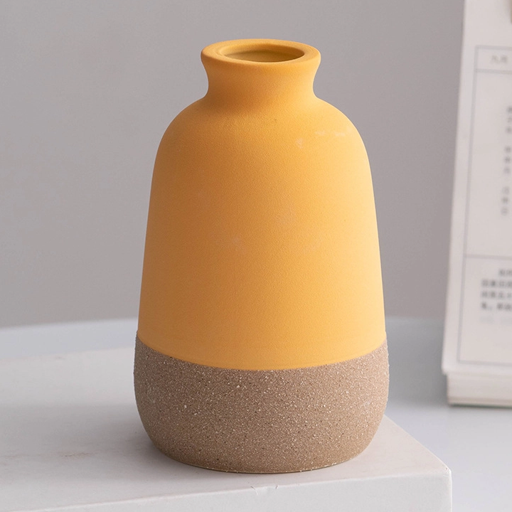 Hochzeitskernstück Vasen moderne minimalistische Keramikvase - Skandinavische Blumenvase für Wohnzimmer