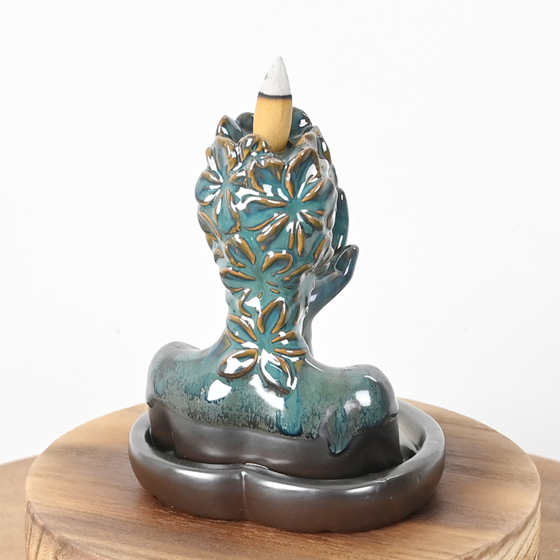 Halten Sie Ihr Gesicht mit beiden Händen Face Style Design Home Decor Cone Tischhalter