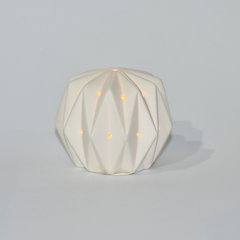 Desktop -Keramik -LED -dekoratives Licht