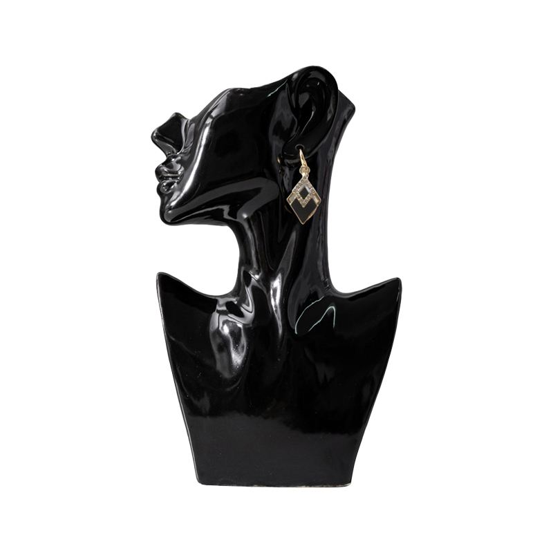 Großhandel mit moderner Keramik-Gesichtsvase, Büstenstatue für Heimdekoration, OEM-kundenspezifischer Porzellan-Menschenkopf-Blumentopf, Schmuck-Display-Halter