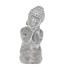 Zementmaterial Buddha Statue