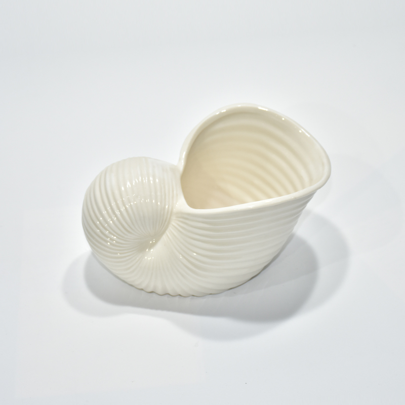 Keramikblume Vase Home Dekoration Feld Schneckenstil Design Keramik Vase