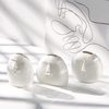 Porzellanvase ohne Glasur Wasser Desktop -Ornament Keramikvase