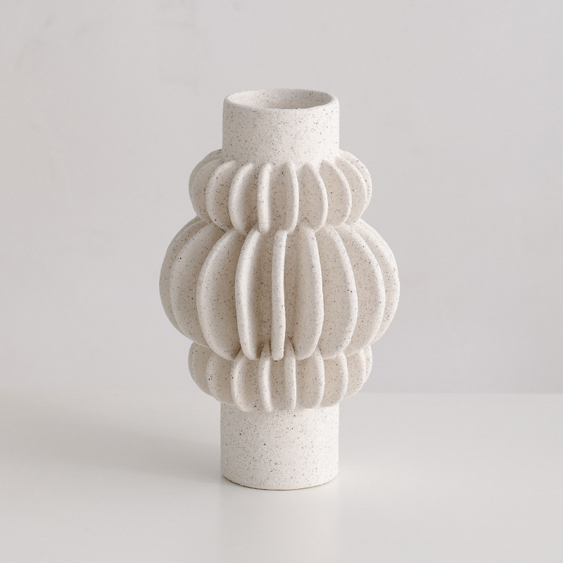 Keramikvasen für die Raumdekoration im Schlafzimmer