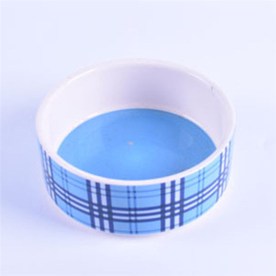 Keramik Pet Feeder Blue Ceramic Dog Bowl und Cat Bowl