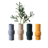Weiße Keramikvase Desktop Dekoration für Wohnkulturblumenvase