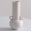 Moderne minimalistische Keramikvase - Skandinavische Blumenvase für Wohnzimmer