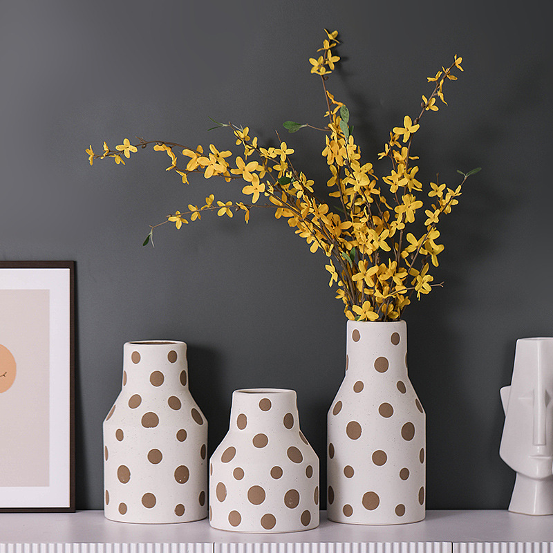 Keramik Vase Haushaltsdekoration Büro Dekoration Blume Arranging Container