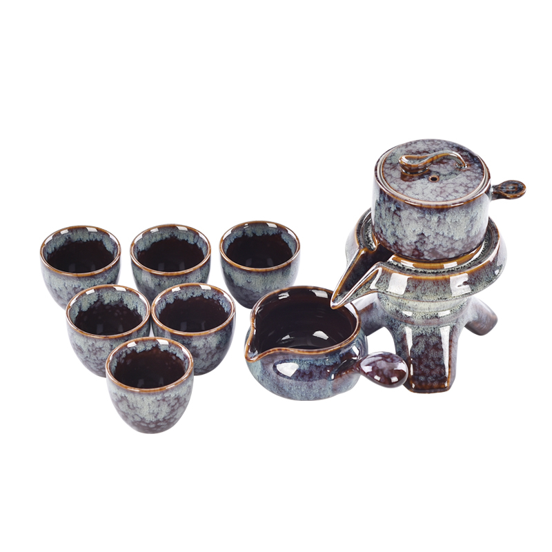 Keramikbecher 6pcs Keramik Teekanne Teespender Keramik -Tee -Sets