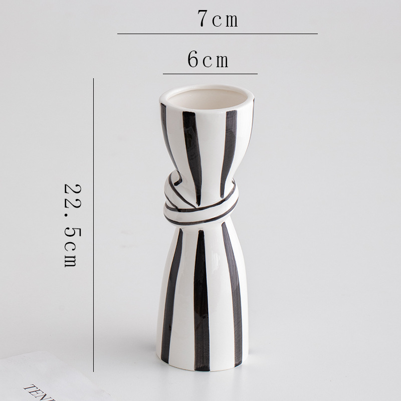 Kompakte Konstruktionen für kleine Apartments Keramikvasen für städtische Räume