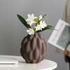 OEM Custom Art Keramikvasen-Set (S/M/L), moderner, matt strukturierter Knospen-Blumentopf für den Großhandel