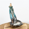 Keramik Buddha Backflow Weihrauch Brenner Neue Stil Glaze Blau 