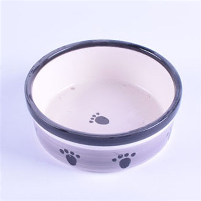Charlie Exclusive Verwenden Sie Pink Ceramic Pet Feeder Ceramic Dog Bowl