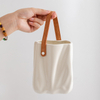 Handtaschenstil Design Weiß-, Grau- und Schwarz -Keramik -Vasen