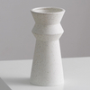Handgefertigte Porzellanvase moderne minimalistische weiße Keramikvase
