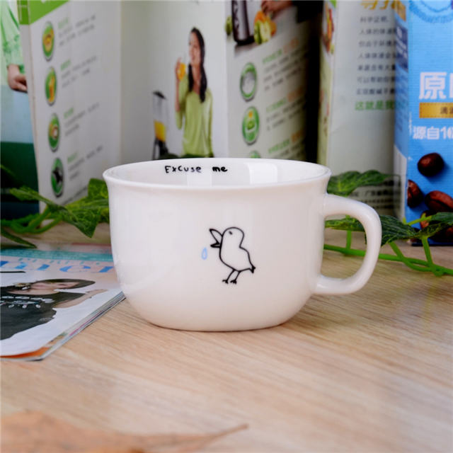 Weiße Keramik Tasse Dessert Keramik Eisschalen Keramik Eis Tasse