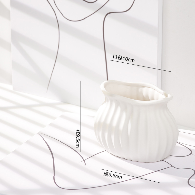 Schlafzimmer Dekoration Keramikvase