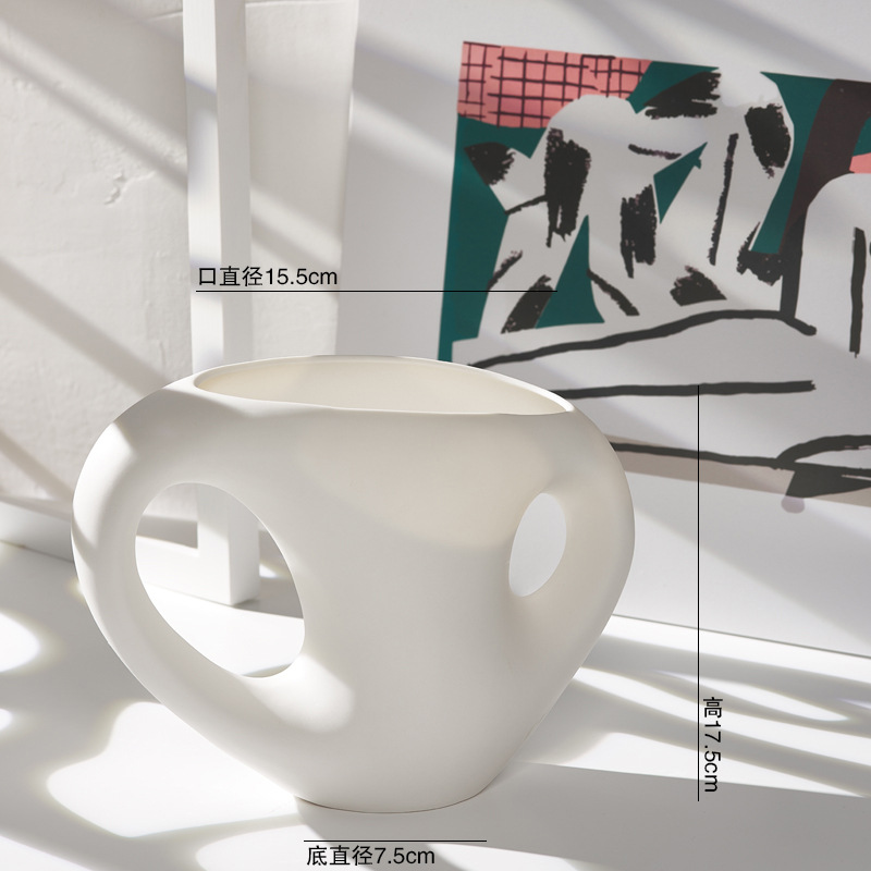 Desktop -Ornament -Porzellanvase