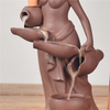 Weihrauchhalter Wohnmöbel Statue Göttin Rückfluss Weihrauchkegel Keramik Rückfluss Weihrauchbrenner