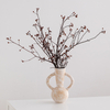 Porzellan -Vase -Desktop -Verzierung Keramikvase