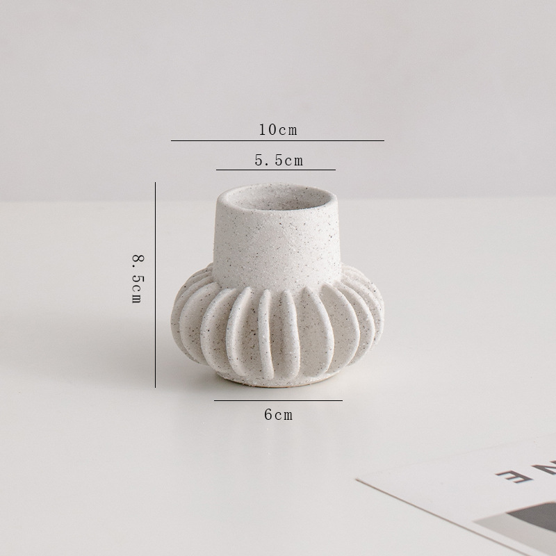 Keramikvasen für die Raumdekoration im Schlafzimmer