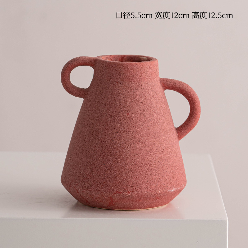 Mini -Desktop -Ornament Keramikvase