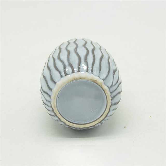 Moderne einfache Art Blue Candle Cup