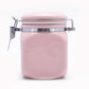 Mit Bambusdeckel Store Candy Cookies Kaffee Pink Keramik Dichtung Tank