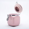 Mit Bambusdeckel Store Candy Cookies Kaffee Pink Keramik Dichtung Tank