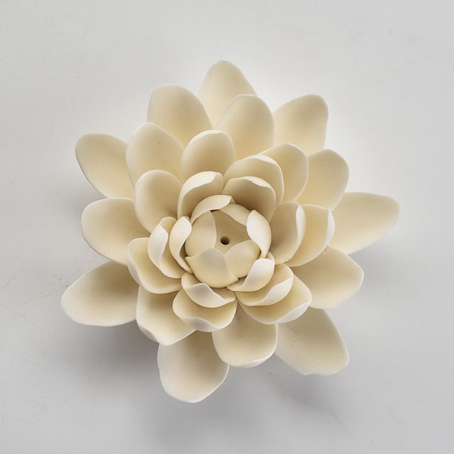 Hot Selling Home Decor Benutzerdefinierte Blume Design Weihrauchhalter Keramik Weihrauch Stick Halter