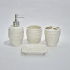 Kundenspezifisches Set Vier Badezimmer Sanitärzubehör Badezimmerzubehör Badezimmer Set Keramik