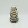 Heimtextilien Dekoration Tischplatte Keramik Vase Desktop Dekoration Polyhedrose Schwarz und Gelb Keramik Vase