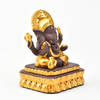 Keramik Golden Ganesha Weihrauchbrenner Hochzeitsversorgung Waterfall Wasserfall fließender Rückfluss 