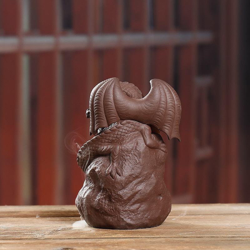 Gewinde Räucherstäbchen Keramik Wasserfall Reflux Weihrauch Drachen Rückfluss Keramik Weihrauchbrenner